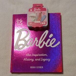 Barbie Pink and Purple Book with On The Go 1st Aid Kit, Brand New Never Used